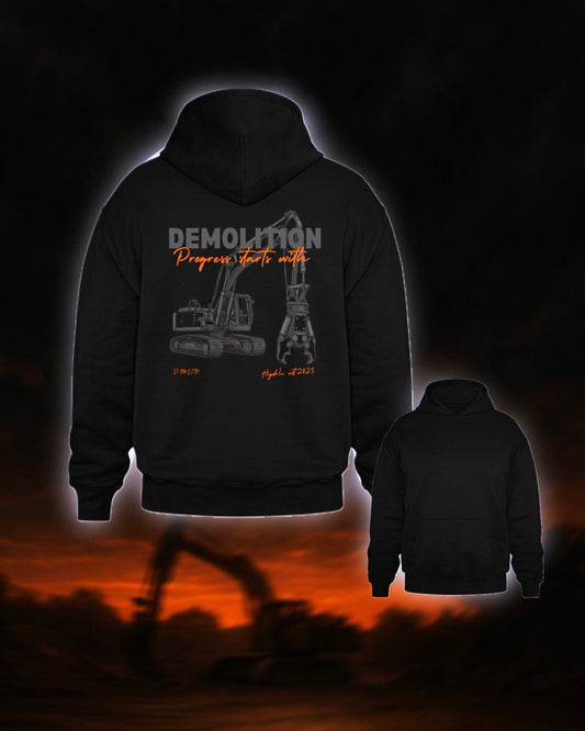 Demolition Hoodie - Black