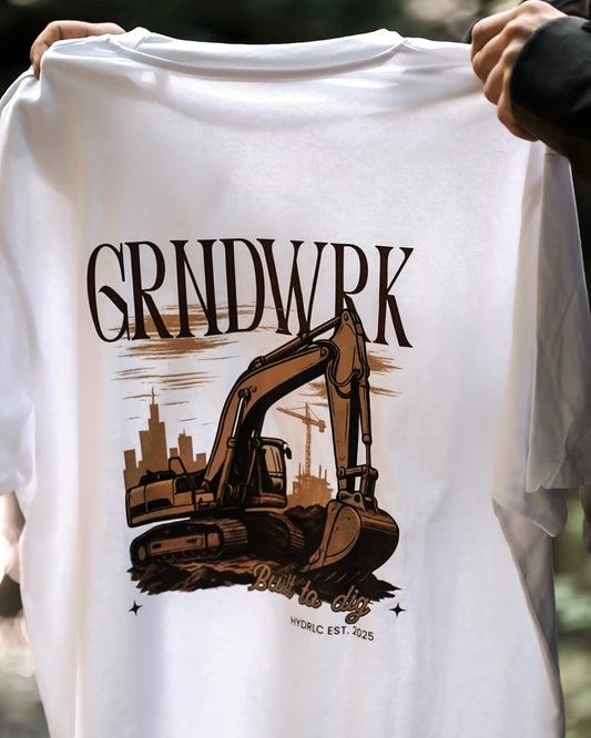 GRNDWRK T-Shirt - Weiß