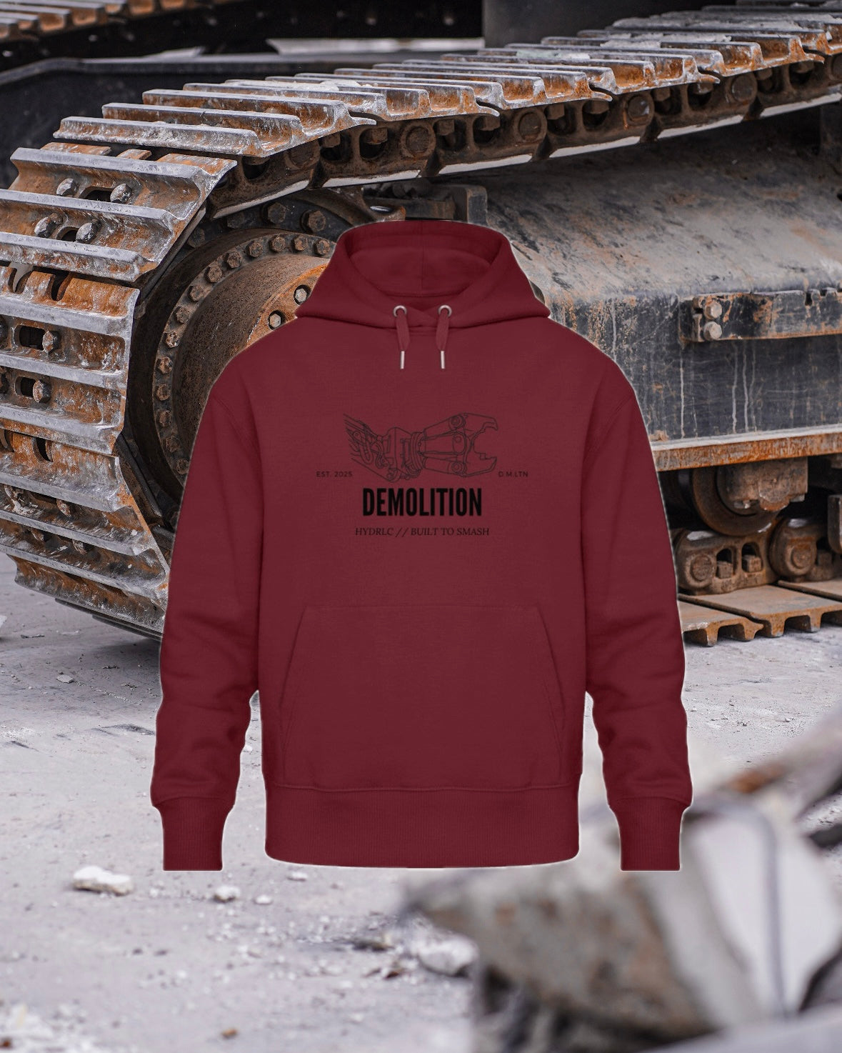 DEMOLITION Hoodie - Red