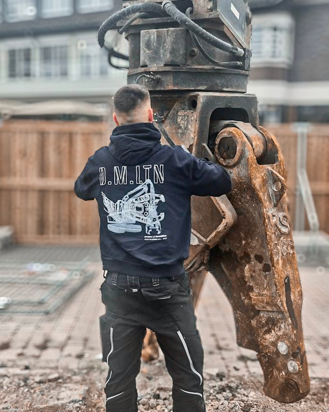 D.M.LTN Hoodie - Navy Blue