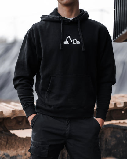 Stronger Together Hoodie - Black