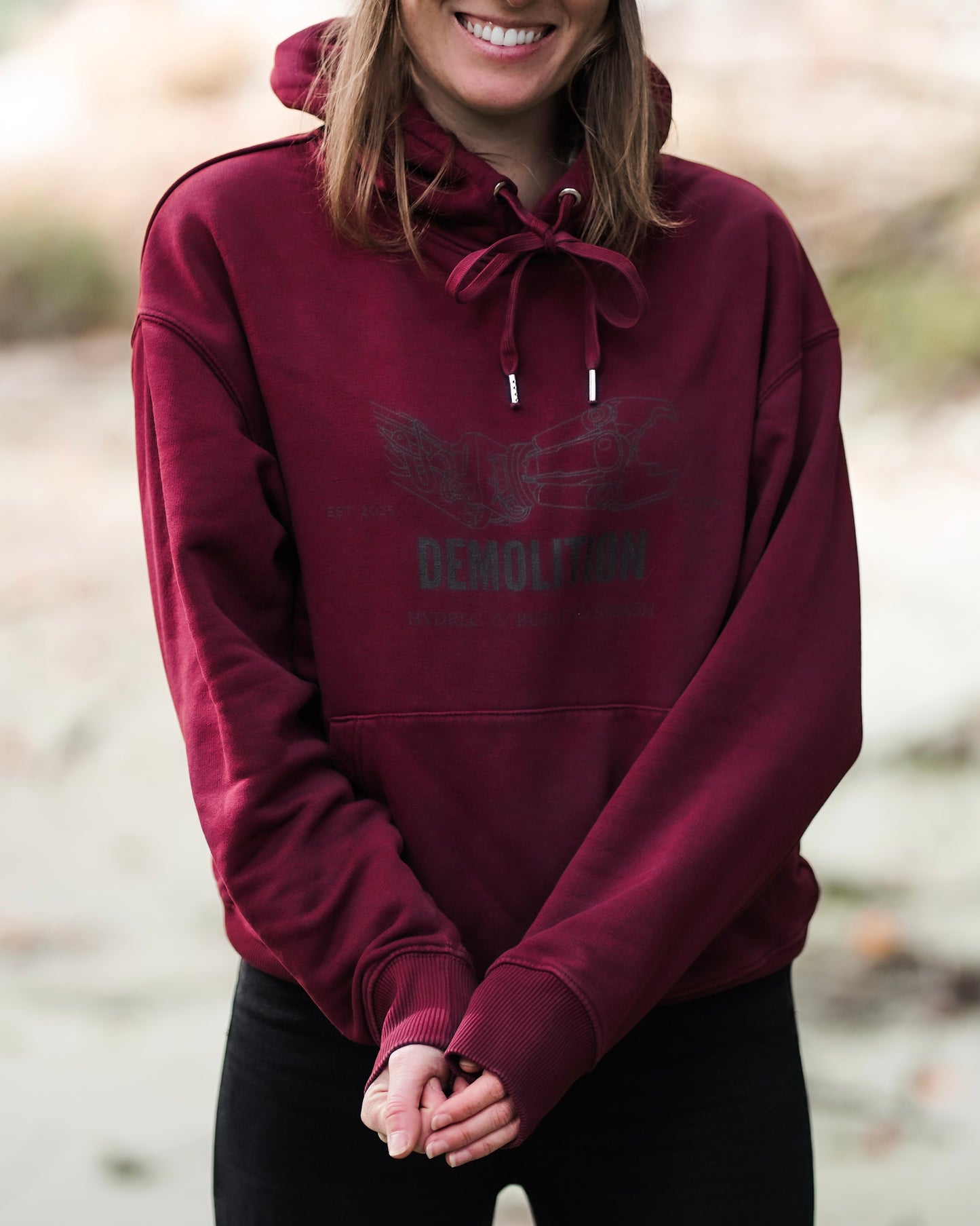 DEMOLITION Hoodie - Red