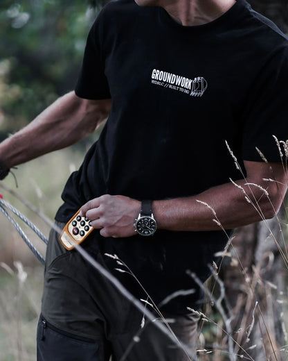 GROUNDWORK T-Shirt - Schwarz