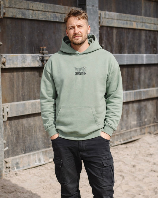 DEMOLITION Hoodie - Aloe